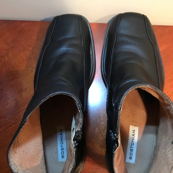 Mens Sz 9.5 Bostonian Current Black Boots main image 5